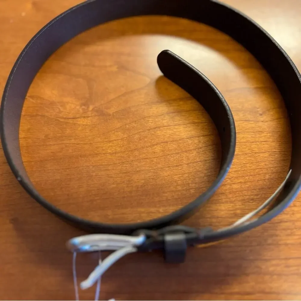 J.Crew Crewcuts Boys Leather Belt Dark Caramel Size M